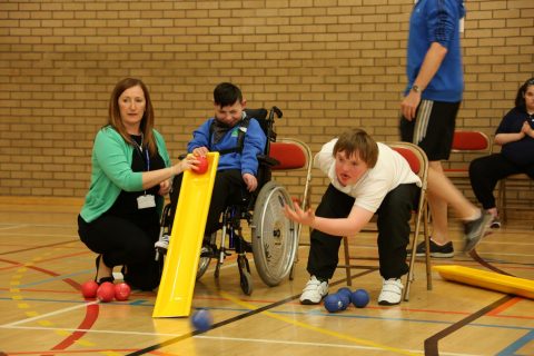 Ayrshire Sportsability Ability Games Boccia